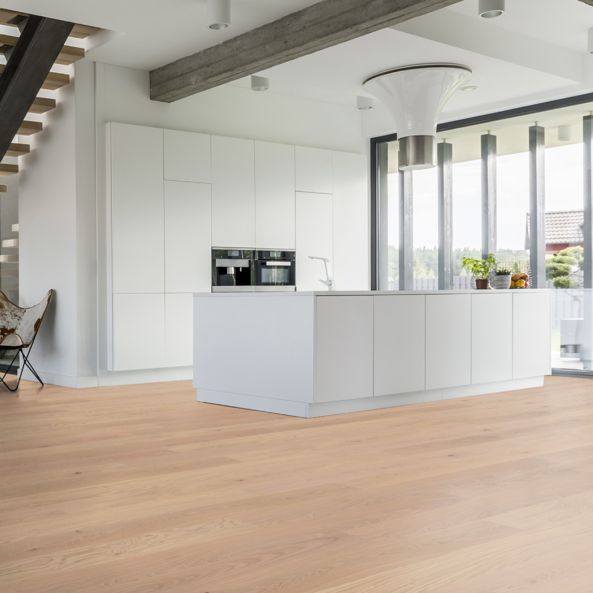 PARKET WOODFLOR182 HRAST ASTIG 1D BIANCA MAT LAK