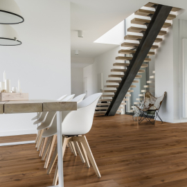 PARKET SCHEUCHER WOODFLOR 182 HRAST SREDNJE DIMLJEN VALLETA SEDA 1D COUNTRY NATURA ULJEN