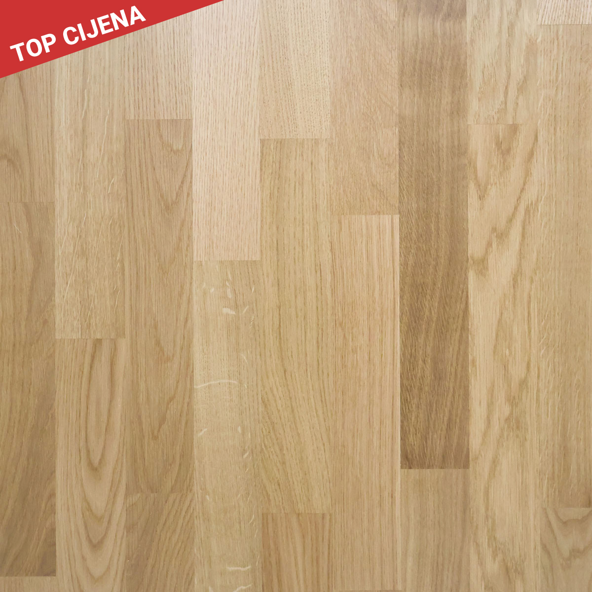 PARKET TROSLOJNI HRAST NATUR 3 DASKE LAK 14mm 5G