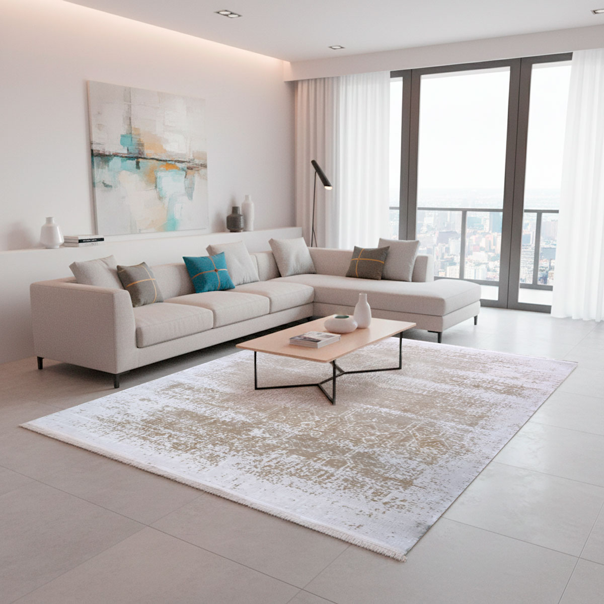 TEPIH BATUCCI VENEZIA VIA901 120X170 BEIGE