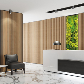 ZIDNI PANEL AKUSTIČNI HRAST FOEI019 572,5x19x2400mm