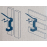 VJEŠALICA ZA ZIDNI PANEL CRNA 14X94X60mm 1/2